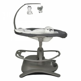 Bebe Stars Κούνια Ηλεκτρική Imagine 2 in 1 Grey 255-186